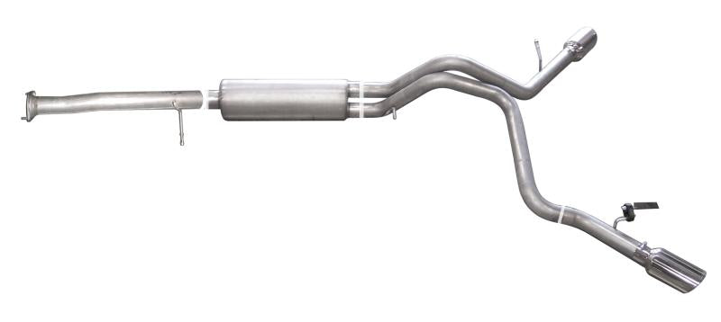 Gibson 07-10 Cadillac Escalade ESV Base 6.2L 2.5in Cat-Back Dual Extreme Exhaust - Aluminized 5403 Main Image