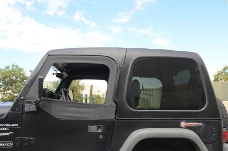 DV8 Offroad 96-06 Wrangler TJ Hard Top Square Back - 2 Door HT96SB22