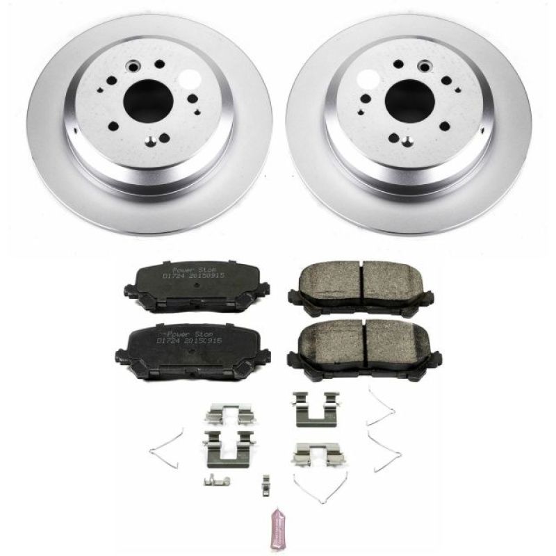 PowerStop PSB Z17 Evolution Coated Kit Brakes, Rotors & Pads Brake Kits - Performance Blank main image