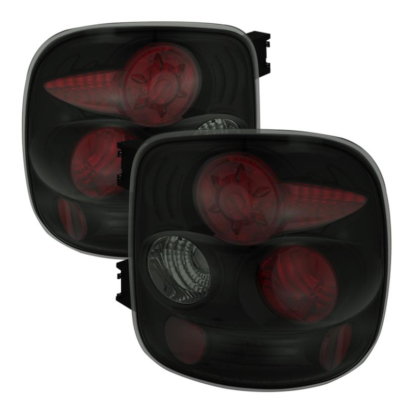 Spyder Chevy Silverado Stepside 99-04 Euro Style Tail Lights Black Smoke ALT-YD-CS99STS-BSM 5078070 Main Image