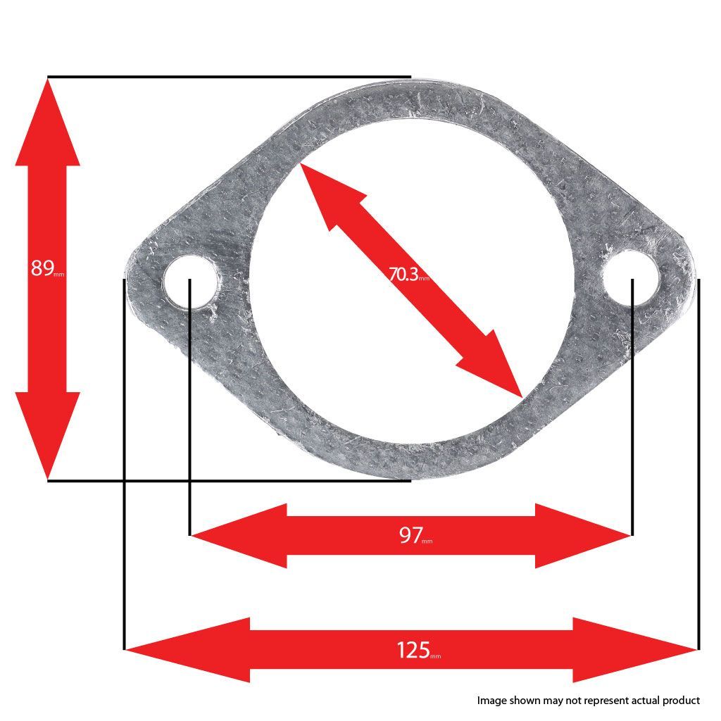 Apexi A'PEXi Exhaust Gasket (Two Bolt) - Replacement