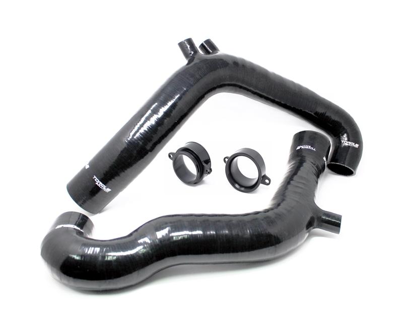 Torque Solution Turbo Inlet Hose Black - 10-12 Porsche 997.2 Turbo / Turbo S TS-POR-527 Main Image