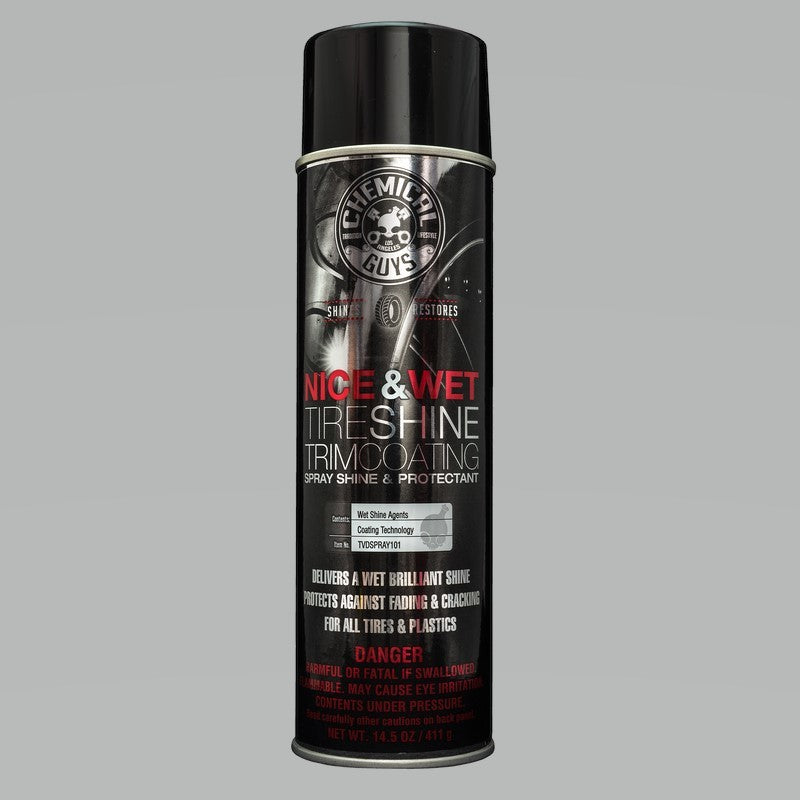Chemical Guys Nice & Wet Tire Shine Protective Coating for Rubber/Plastic (P6) TVDSPRAY101