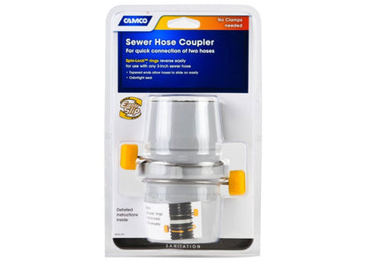 Camco Easy Slip RV Internal Hose Coupler - Internal Hose Coupler
