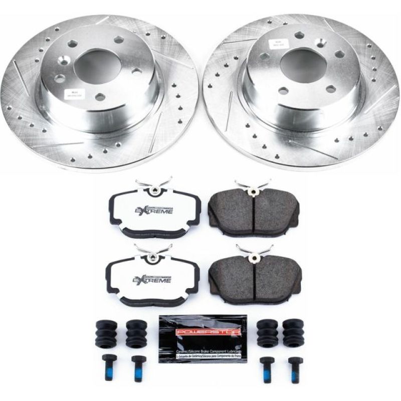 PowerStop PSB Z26 Street Warrior Kit Brakes, Rotors & Pads Brake Kits - Performance D&S main image