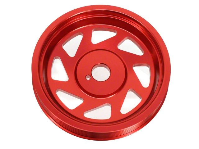 Perrin Performance Lightweight Crank Pulley Red FR-S BRZ