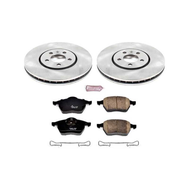 PowerStop PSB Autospecialty Kit Brakes, Rotors & Pads Brake Kits - OE main image