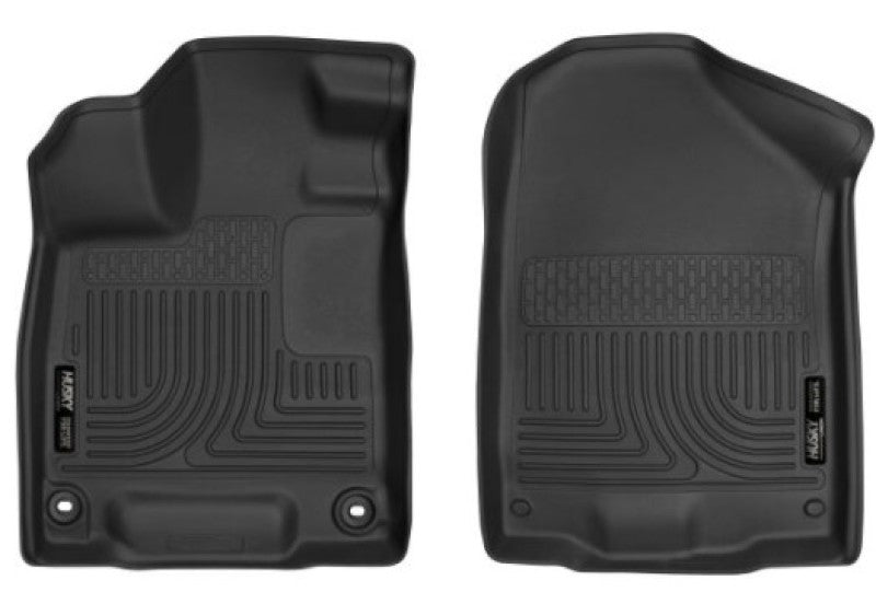 Husky Liners 19-21 Honda Passport / 16-21 Honda Pilot X-act Contour Series Front Floor Liners Black 55491