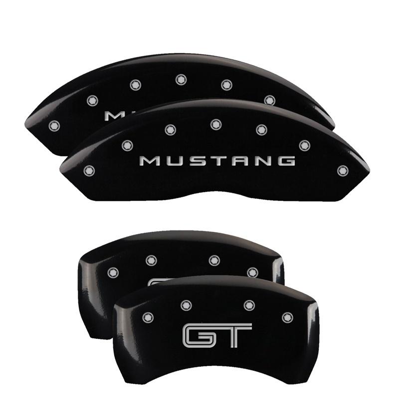 MGP 4 Caliper Covers Engraved Front & Rear Tiffany Snake Yellow finish black ch 10200SSNKYL Main Image