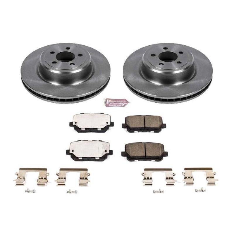 PowerStop PSB Autospecialty Kit Brakes, Rotors & Pads Brake Kits - OE main image