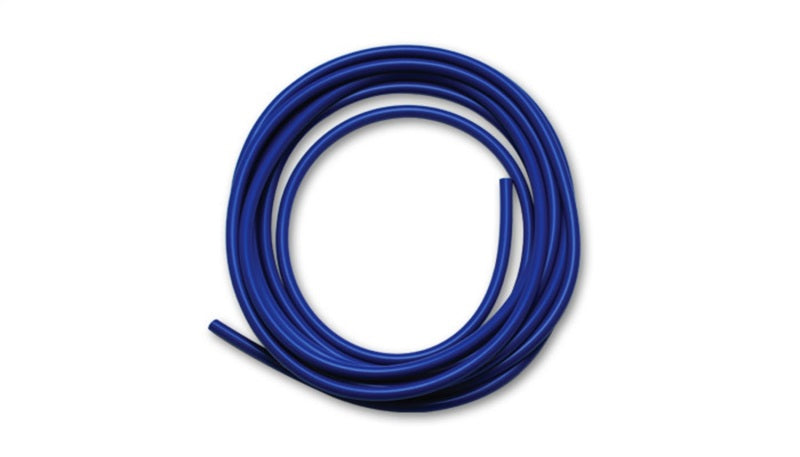 Vibrant 1/4" (6mm) I.D. x 25ft Silicone Vacuum Hose Bulk Pack - Blue