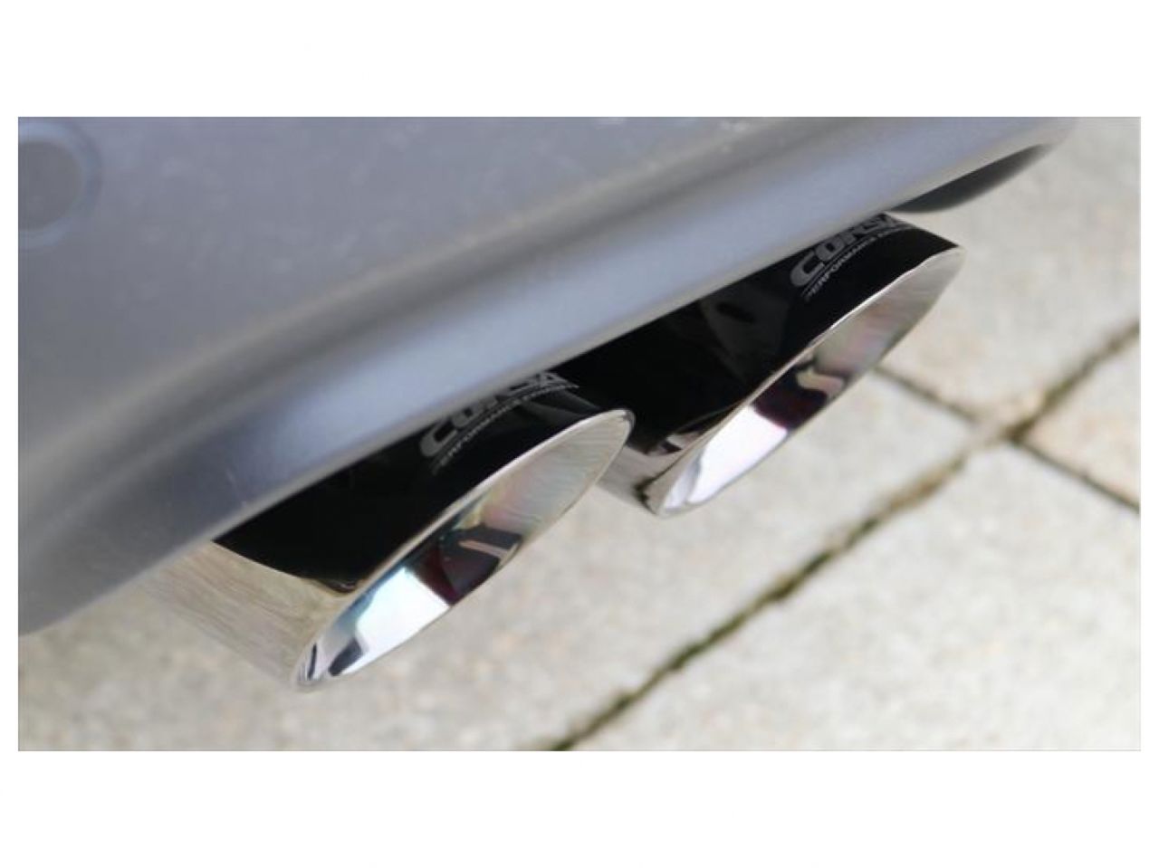 Corsa Performance Cat-Back Dual Rear Exit with Twin 3.5in, 15-17 Dodge Challenger Sport