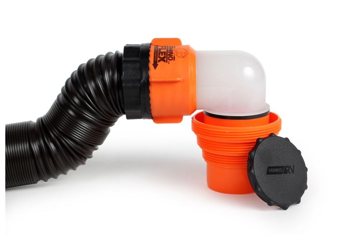 Camco RhinoFLEX RV Sewer Hose Kit - Kit - 15'