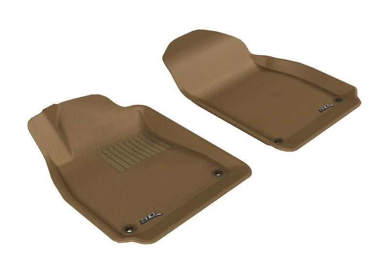 3D MAXpider 2003-2011 Saab 9-3 Kagu 1st Row Floormat - Tan L1SA00011502 Main Image