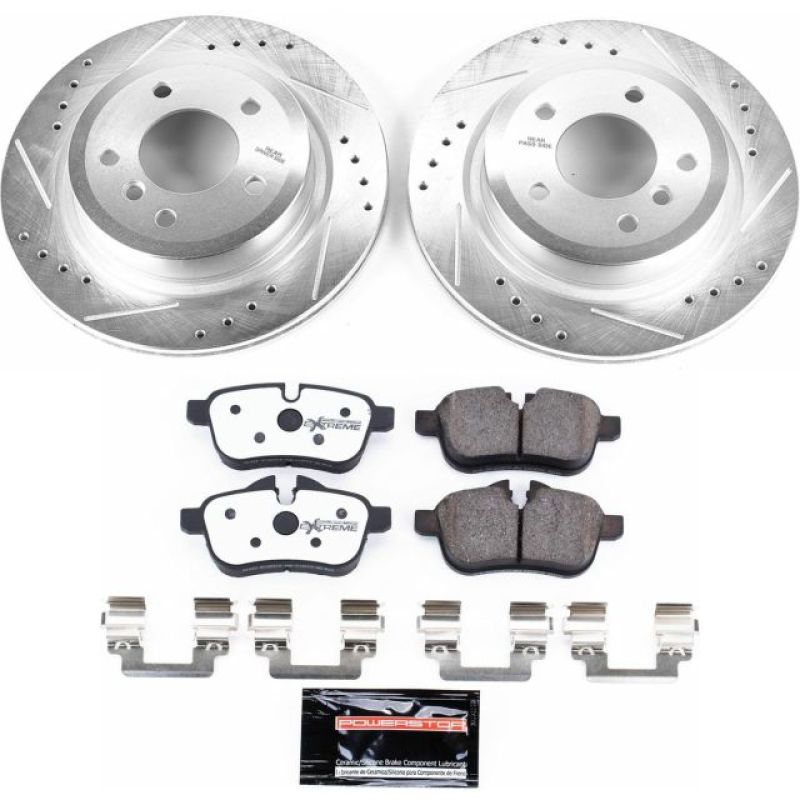 PowerStop PSB Z26 Street Warrior Kit Brakes, Rotors & Pads Brake Kits - Performance D&S main image