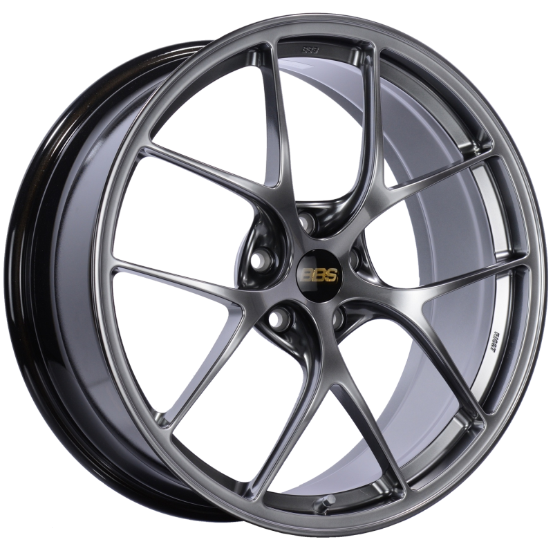 BBS RI-D 20x8.5 5x112 ET41 Diamond Black Wheel -82mm PFS/Clip Required RI027DBK Main Image