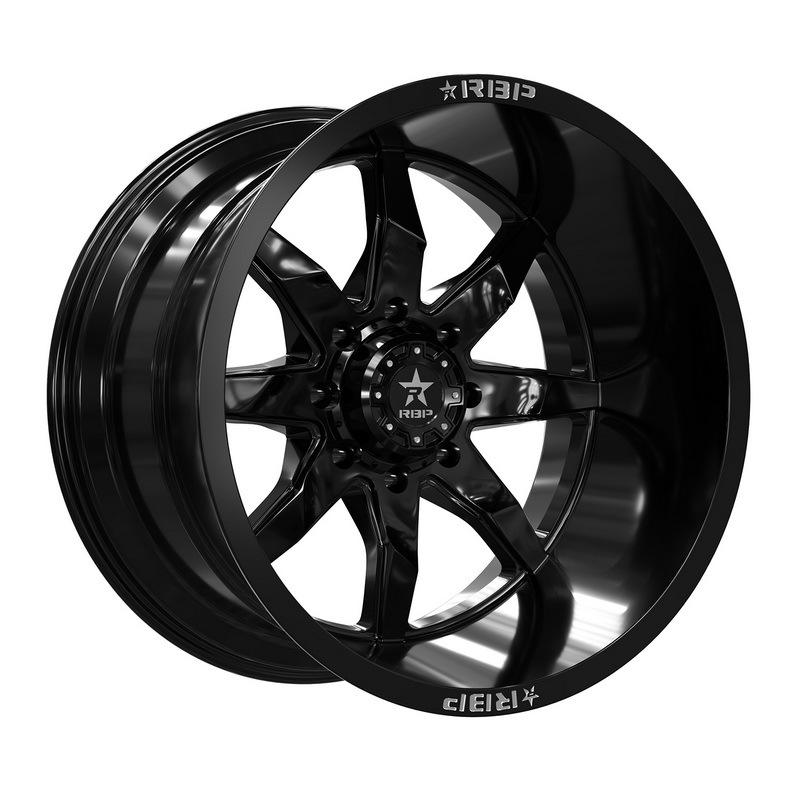 RBP 81R Saharan 20x10 6x135 ET -12 Gloss Black 87mm CB 81R-2010-63-12FB Main Image