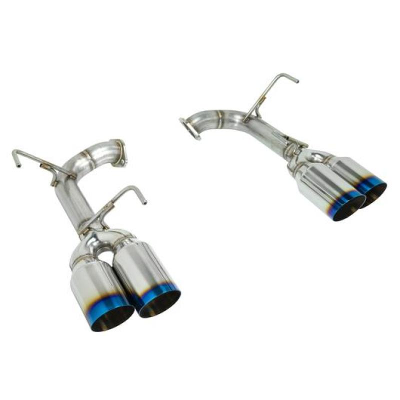 Remark Subaru WRX STi VA Axle Back Exhaust w/ Titanium Stainless Single Wall Tip - 4 Inch Version RO-TTVA-S4