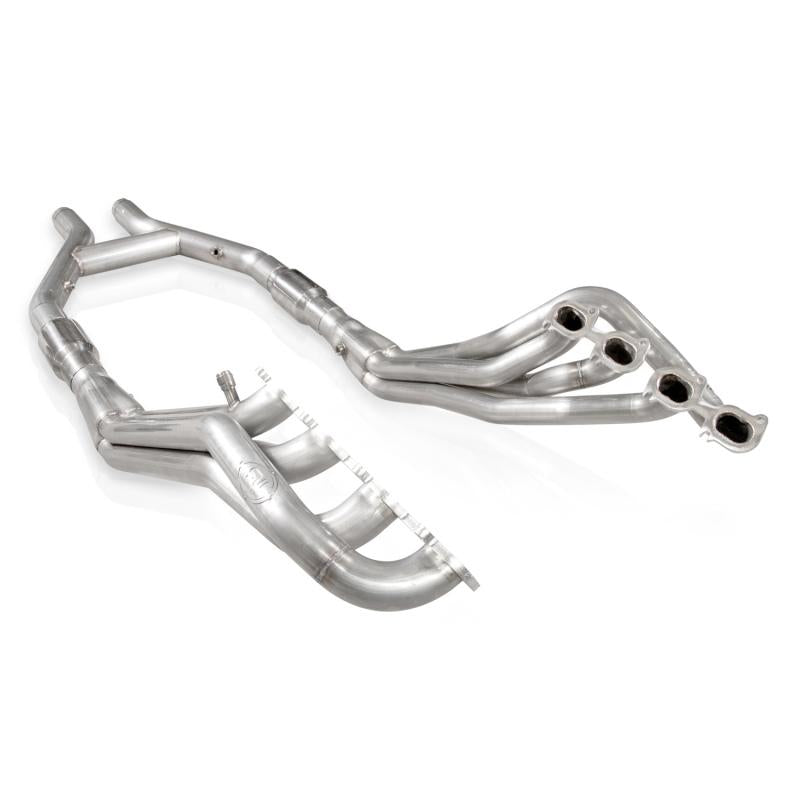 Stainless Works 2011-14 Shelby GT500 Headers 1-7/8in Primaries High-Flow Cats 3in H-Pipe GT115HCATHP Main Image