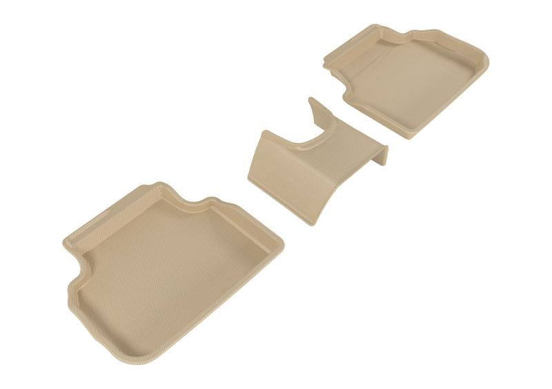 3D MAXpider 2016-2019 Mini Clubman Kagu 2nd Row Floormats - Tan L1MN01321502 Main Image