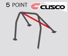 Cusco 08-13 Mitsubishi Evo 10 CZ4A Roll Cage 5 point Chromoly 5 Passengers 315 270 G20LHD