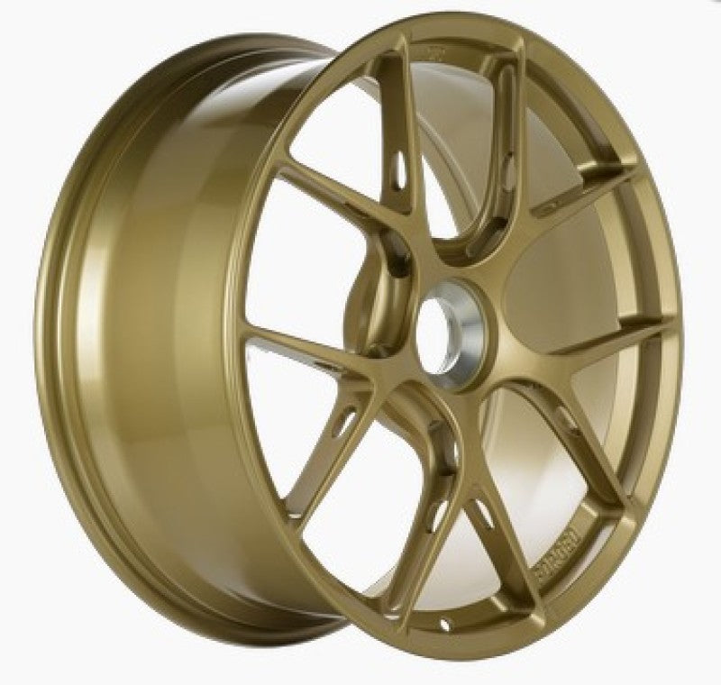 BBS FI-R 20x9.5 ET50 Centerlock Gold Wheel (Porsche GT2RS/GT3RD Front) FI142GL