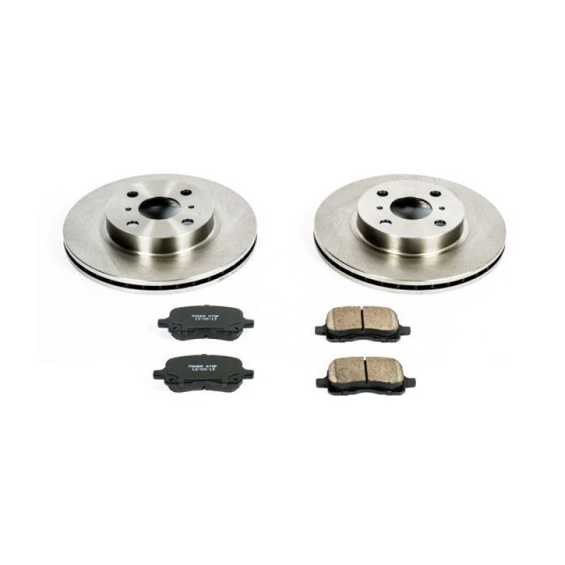 PowerStop PSB Autospecialty Kit Brakes, Rotors & Pads Brake Kits - OE main image