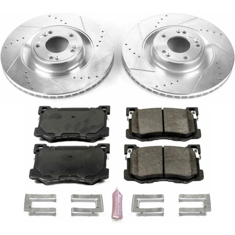 PowerStop PSB Z23 Evolution Kit Brakes, Rotors & Pads Brake Kits - Performance D&S main image