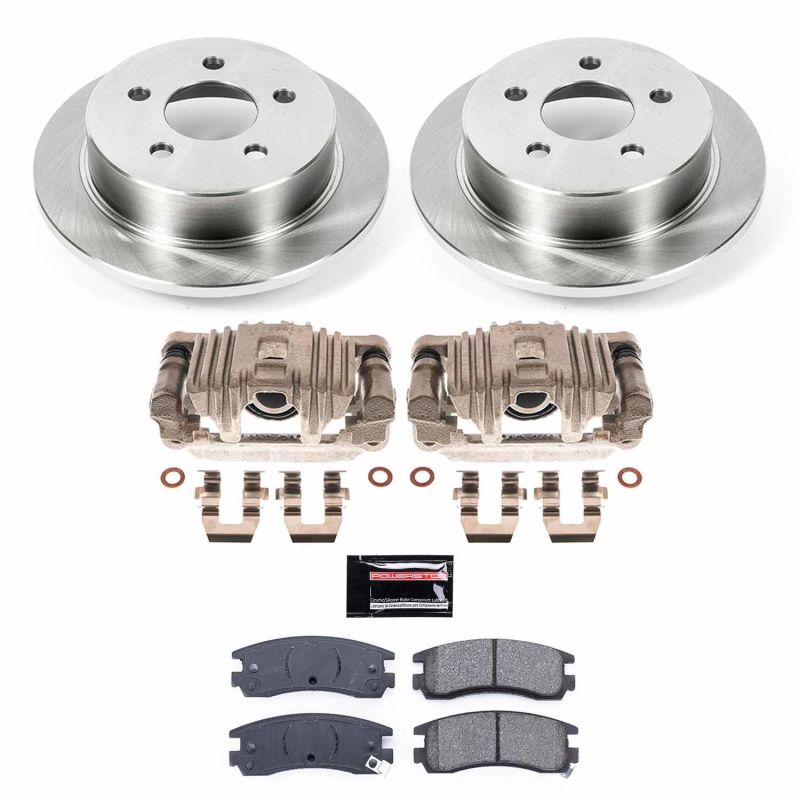 PowerStop PSB Autospecialty Kit w/Cals Brakes, Rotors & Pads Brake Kits - OE main image