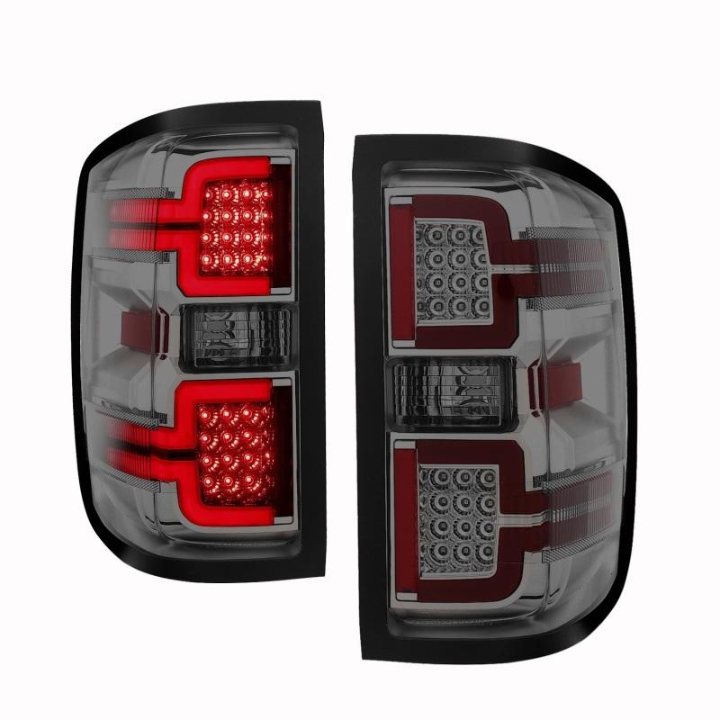 ANZO 2014-2018 Chevy Silverado 1500 LED Taillights Smoke 311290 Main Image