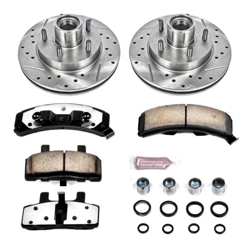 PowerStop PSB Z36 Truck & Tow Kit Brakes, Rotors & Pads Brake Kits - Performance D&S main image