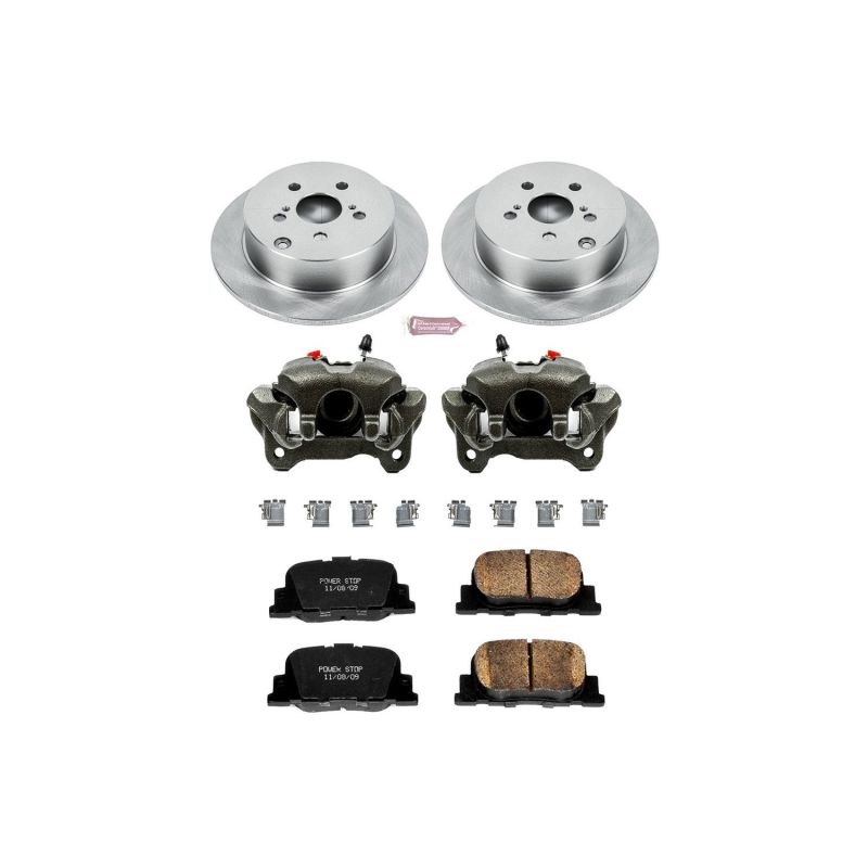 PowerStop PSB Autospecialty Kit w/Cals Brakes, Rotors & Pads Brake Kits - OE main image