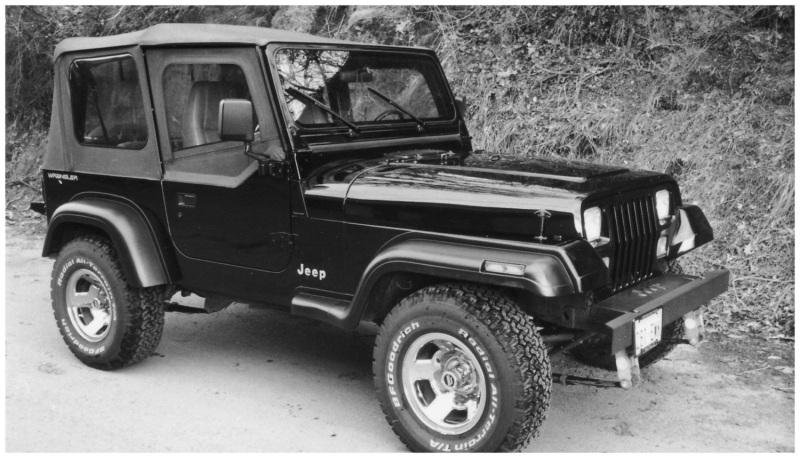 Bushwacker 87-95 Jeep Wrangler Extend-A-Fender Style Flares 4pc Excludes Renegade - Black 10903-11 Main Image