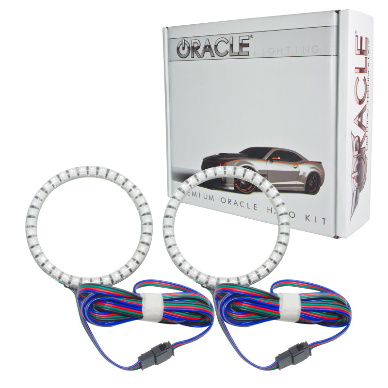 ORACLE Lighting Oracle Ford Mustang V6 13-14 WP LED Projector Fog Halo Kit - ColorSHIFT 1212-333