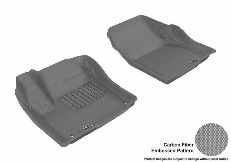 3D MAXpider 2012-2020 Land Rover Range Rover Evoque Kagu 1st Row Floormat - Gray L1LR00611501 Main Image