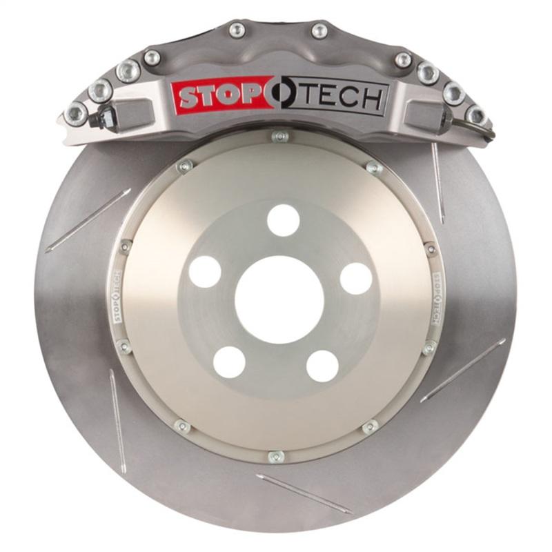 StopTech BBK 10-6/11 Audi S4 / 08-11 S5 Front Trophy ST-60 Calipers 380x32 Slotted Rotors 83.114.6800.R1 Main Image