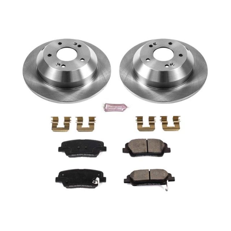 PowerStop PSB Autospecialty Kit Brakes, Rotors & Pads Brake Kits - OE main image