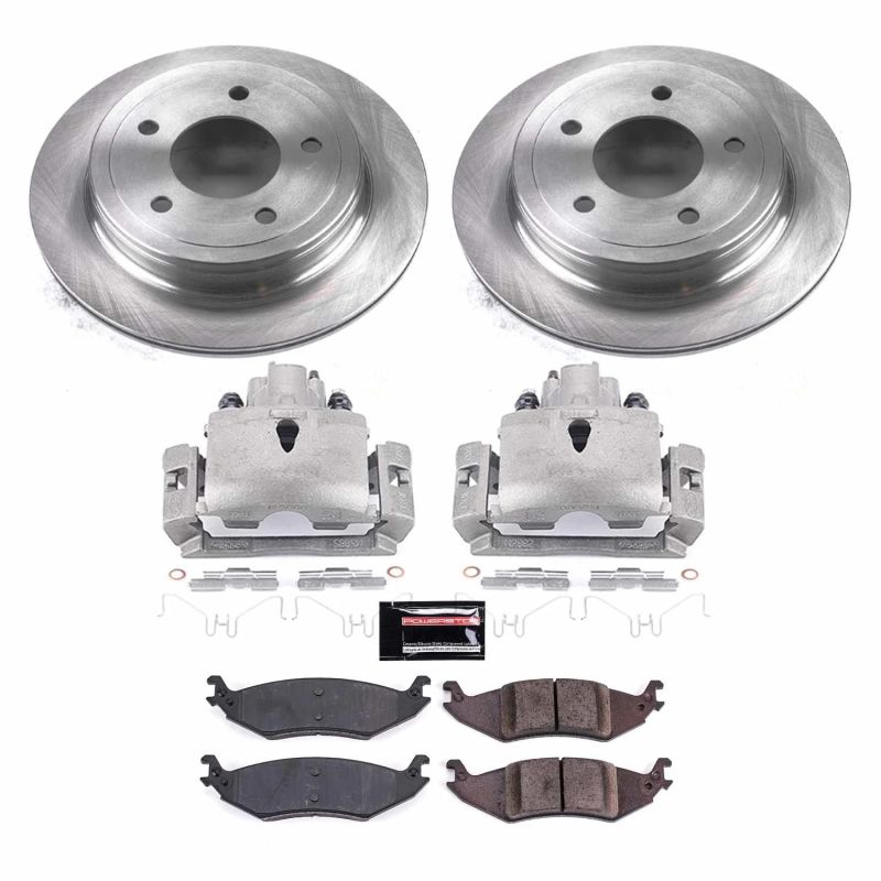 PowerStop PSB Autospecialty Kit w/Cals Brakes, Rotors & Pads Brake Kits - OE main image