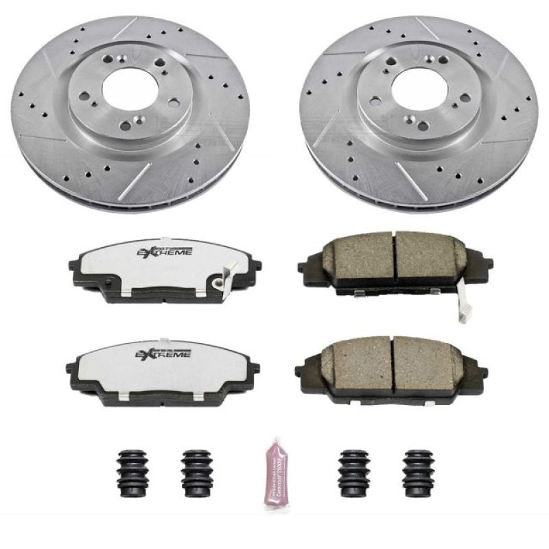 PowerStop PSB Z26 Street Warrior Kit Brakes, Rotors & Pads Brake Kits - Performance D&S main image