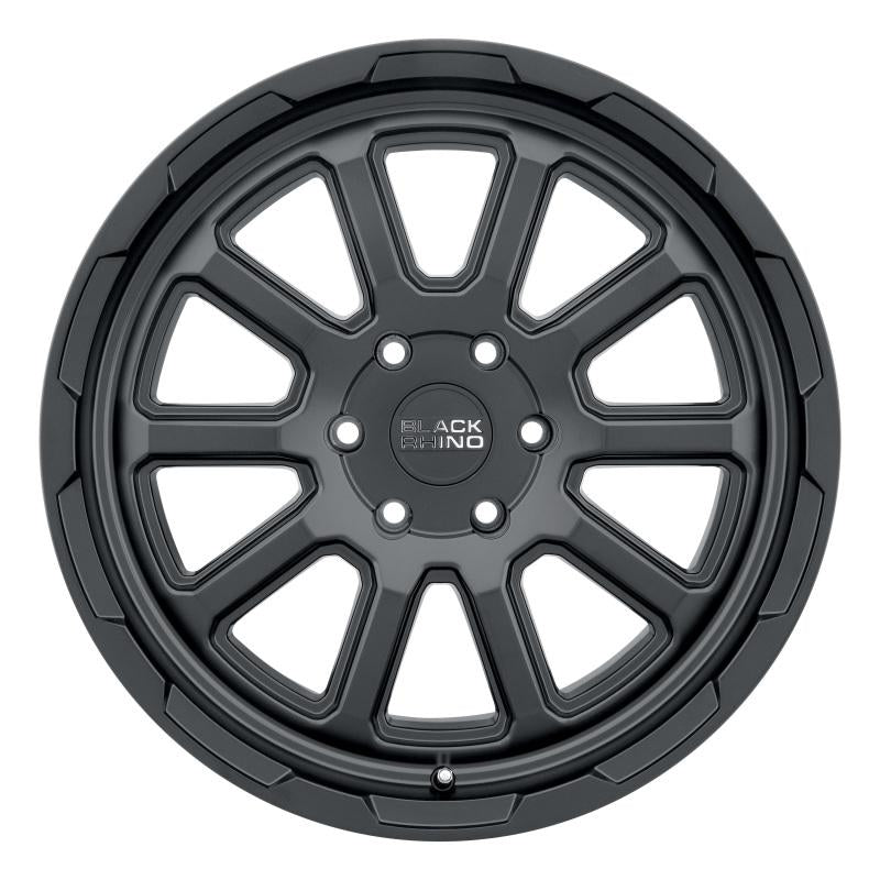 Black Rhino Chase 17x8.0 5x112 ET10 CB 66.56 Matte Black Wheel 1780CHS105112M66 Main Image