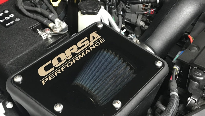 Corsa 18-19 Jeep Wrangler JL 3.6L V6 Closed Box Air Intake w/ MaxFlow 5 Oiled Filter 47736