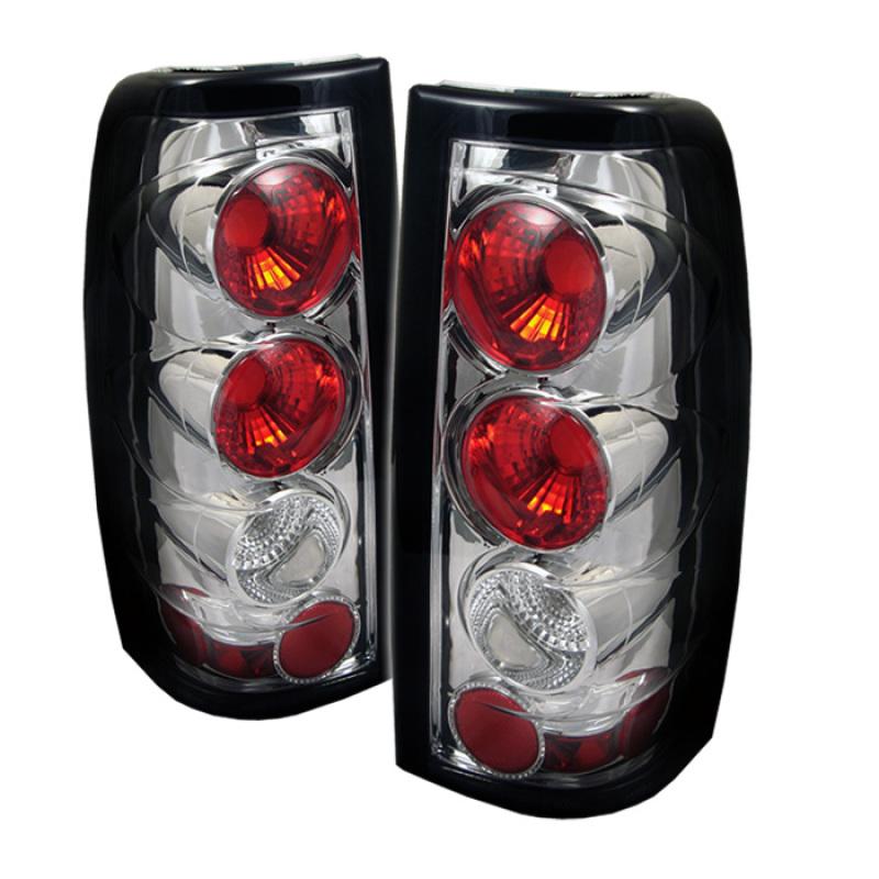 Spyder Chevy Silverado 1500 99-02 Euro Tail Lights G2 Version Chrm ALT-YD-CS99-G2-C 5002020 Main Image