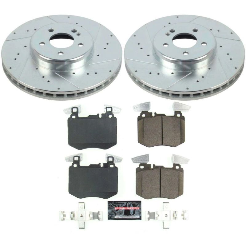 PowerStop PSB Z23 Evolution Kit Brakes, Rotors & Pads Brake Kits - Performance D&S main image