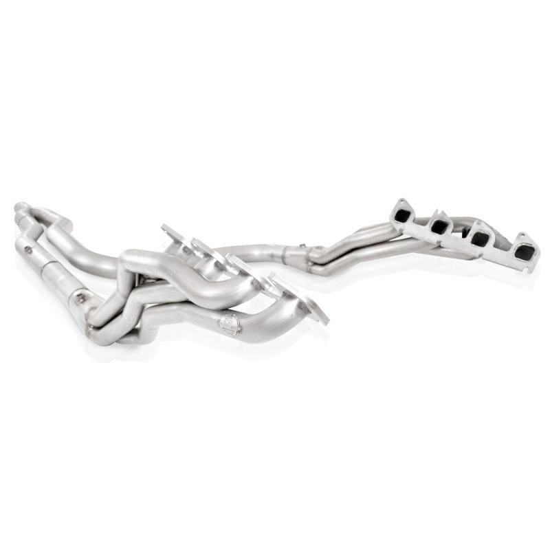 Stainless Works 2010-14 Ford F-150 Raptor 1-7/8in Primaries 3in  Cats Y-Pipe FTR10HORY Main Image