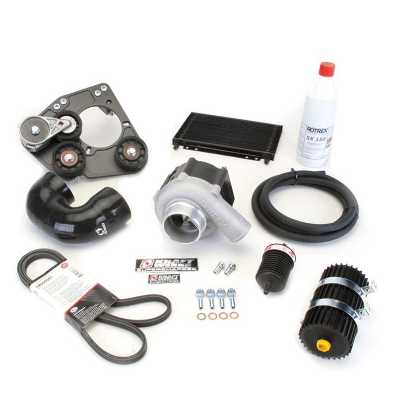 KraftWerks Honda D-Series Race Supercharger Kit (C30-94) Black Series 150-05-0030DB Main Image