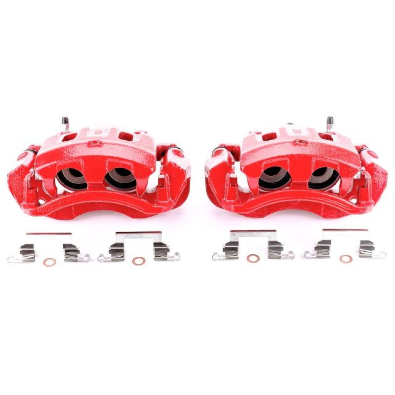 PowerStop PSB Red Calipers Brakes, Rotors & Pads Brake Calipers - Perf main image