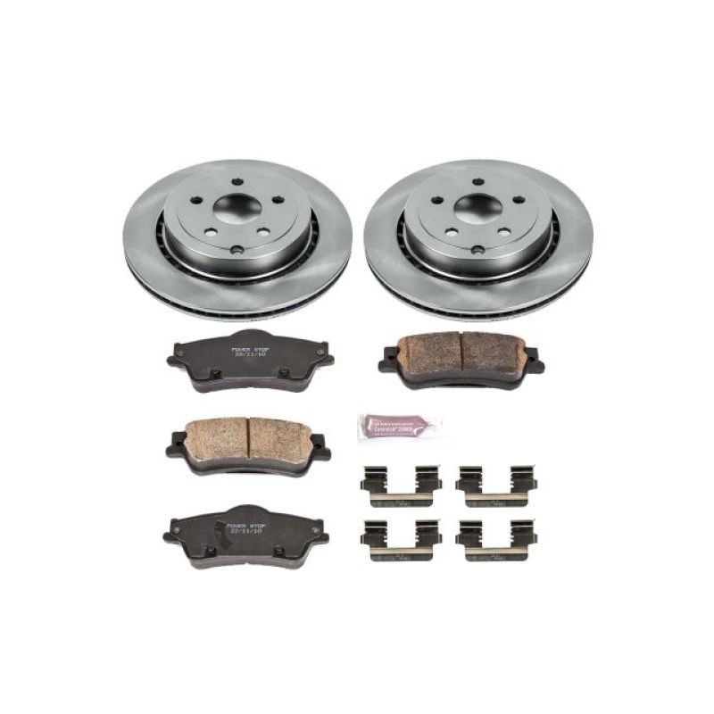 PowerStop PSB Autospecialty Kit Brakes, Rotors & Pads Brake Kits - OE main image