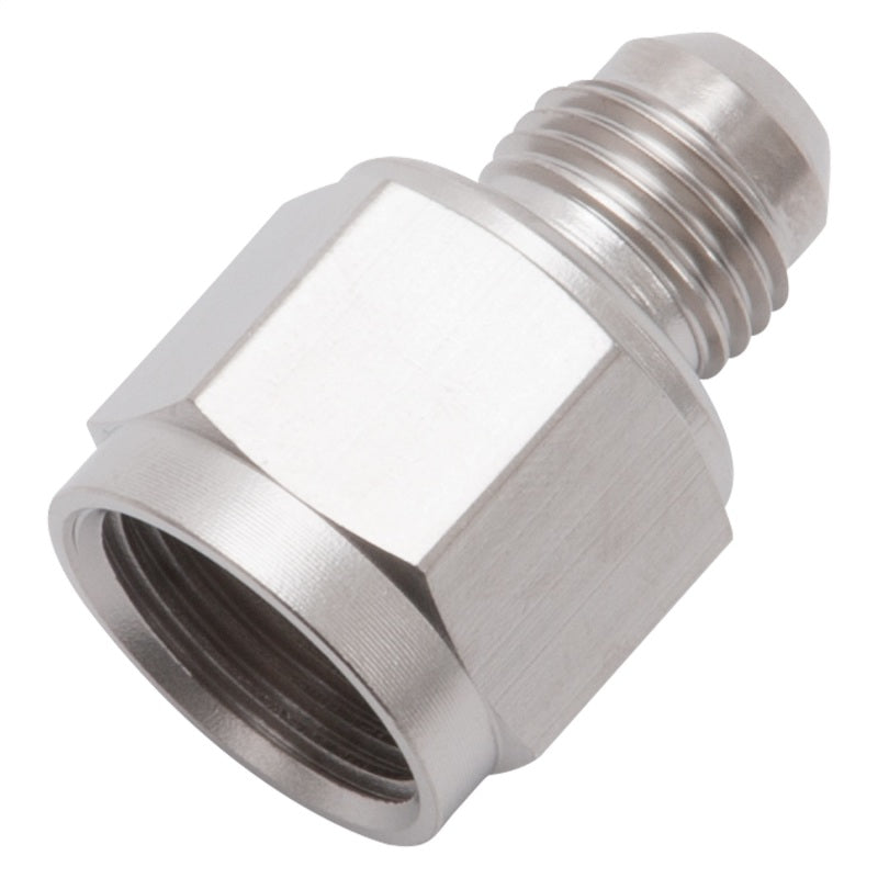 Russell -8 AN Female To -6 AN Male B-Nut Flare Reducer (Endura Finish)