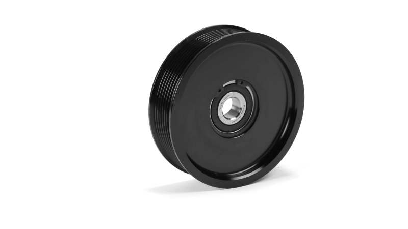 Fleece Performance 03-18 Dodge 2500/3500 Cummins Upper Fan Pulley Idler (Black Finish) FPE-34657-BLK