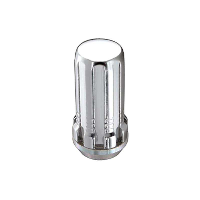 McGard SplineDrive Lug Nut (Cone Seat) M14X1.5 / 1.648in. Length (4-Pack) - Chrome (Req. Tool) 65315 Main Image